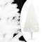 vidaXL Christmas Tree White PE (Polyethylene), Steel, Plastic